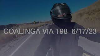 Coalinga, CA Via Hwy 198 6/17/23