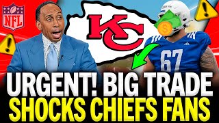 🔁🏈 TRADE ALERT: Chiefs Execute a Blockbuster Trade! Who’s In? KC CHIEFS NEWS TODAY
