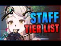 STAFF TIER LIST. Maddening