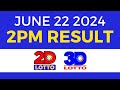 2pm Lotto Result Today June 22 2024 | PCSO Swertres Ez2