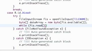 Android Application Development Tutorial 100 File Input Stream