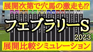 2023 フェブラリーステークス シミュレーション 【スタポケ】～レモンポップら有力馬はどのような展開で好走するのか？展開次第で穴馬の激走はあるのか？～競馬予想