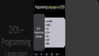 Programming Languages on Z/OS #mainframes #kumaritchannel