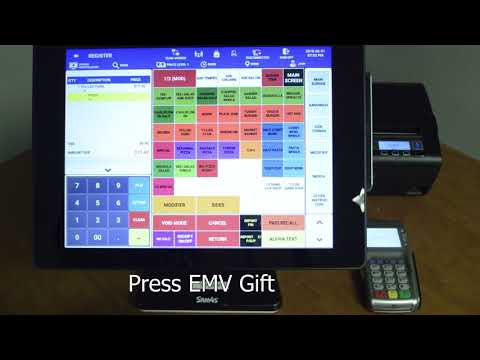 Gift card operations with Sam4POS Gift card operations with Sam4POS