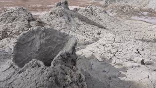 Salton Sea Mud Pot Volcanoes in California Are Seen Spitting Mud And CO2