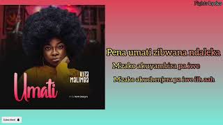 KITA MALIMBA _ UMATI [ OFFICIAL LYRIC VIDEO]