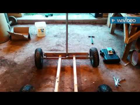 Wooden go kart part 1 steering Wooden go kart part 1 steering
