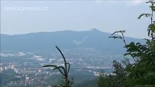 Rudolfov - Česká chalupa - výhled na Liberec