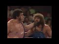 Hillbilly Jim & King Duggan vs. Haku & Andre the Giant     7 19 89