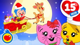 Vem Que Está Chegando o Natal 🎅🏻 🎄 | 15 minutos de Música Infantil | Um Herói do Coração ❤️