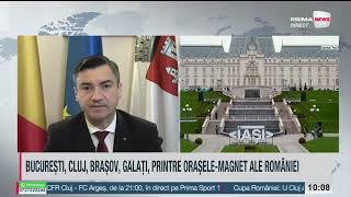 Mihai Chirica: Iașiul atrage forța de muncă și am cam depopulat orașele din jur