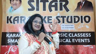 Itthi si hassi itti si khussi  #coversong by Rani from Sitar Kararoke Studio.mptm. hyd..Tq