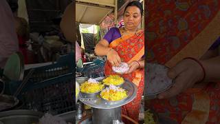 HardWorking Aunty selling Tari Poha in Nashik #streetfood #nashik #shorts