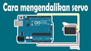 Tutorial 7:Cara mengendalikan servo menggunakan Arduino