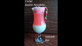 Como Hacer el Coctel Bastón Navideño