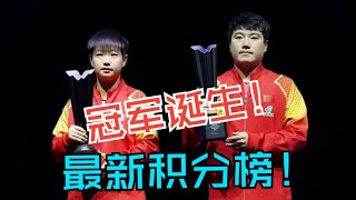 孙颖莎打疯了！4-0横扫王曼昱，勇夺女单冠军，战胜中日4大名将；梁靖崑攥紧拳头！4-1胜巴西名将，为国乒立大功，仁川冠军赛落幕