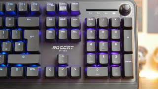 Roccat Pyro ASMR unboxing - no talking, but with keysounds and more