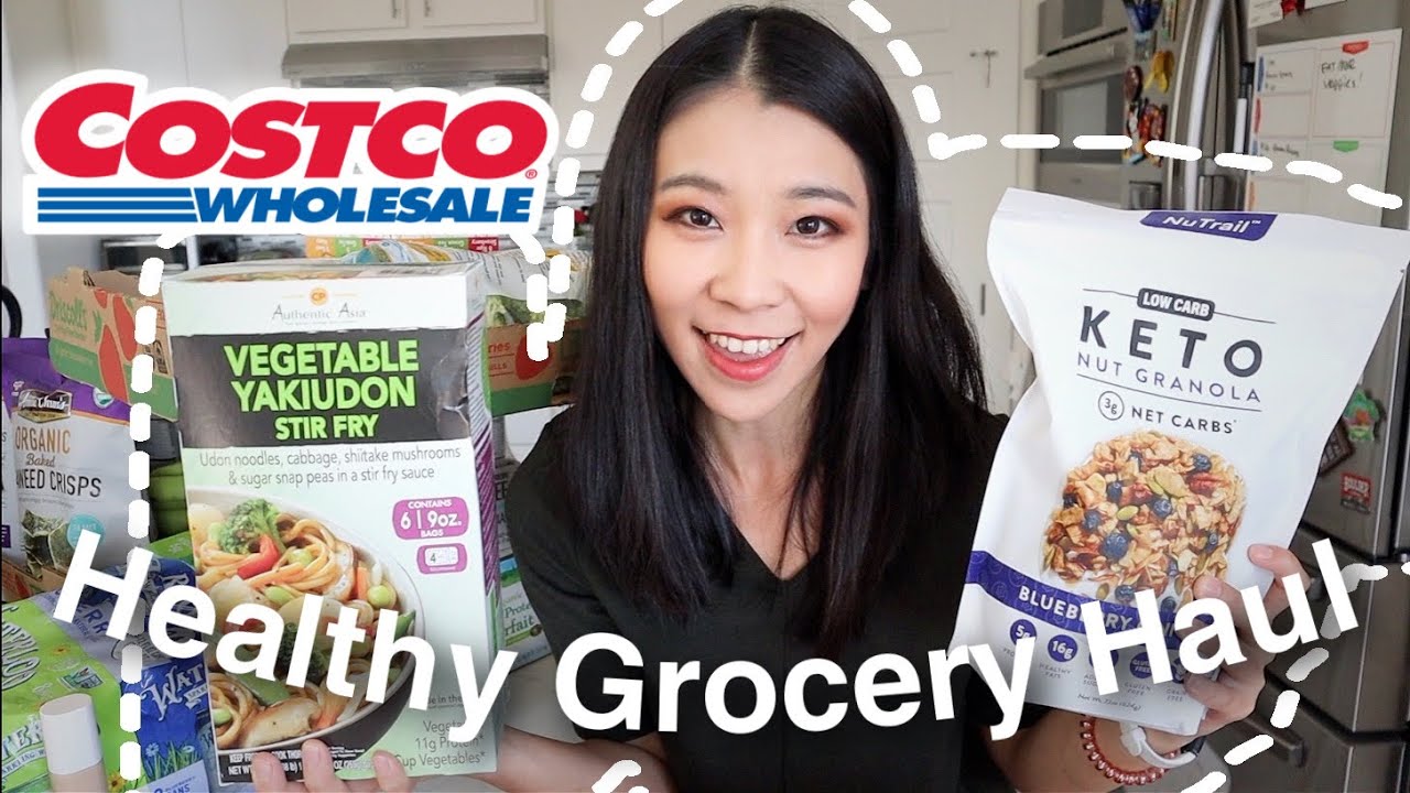 Healthy Costco Grocery Haul! Keto Granola, Paleo Thai Chicken, High ...