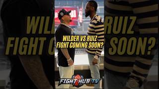 Deontay Wilder & Andy Ruiz FACE OFF for possible fight in 2026! 👀