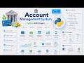🏦🔥 Account Management System Using Python | Complete Python Project Tutorial | OOP concepts
