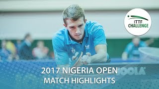 2017 Nigeria Open Highlights: Alessandro Baciocchi vs Yavor Andreev (Qual)