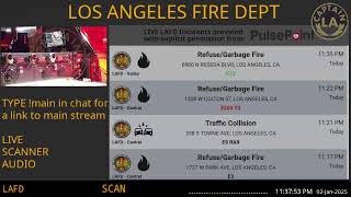 02-Jan-2025 // LAFD Los Angeles Fire Department SCANNER Radio ARCHIVE // FIRE \u0026 EMS // LA CAPTAIN