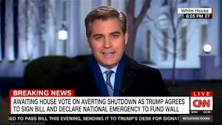 CNN Situation Room (6PM) Thursday 2 14 2019   BREAKING NEWS  Trump White House February 14, 2019