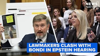 Lawmakers threaten Pam Bondi with contempt charge over Epstein files | Morning in America