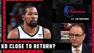 Woj says Kevin Durant’s return to Nets is ‘imminent’ | NBA Countdown