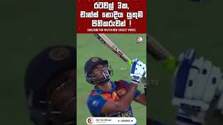 හොඳම හයේ පාර කාගෙද ? 🙂 cricket shorts Dasun Shanaka Batting Sri Lanka Cricket Negambo nailer Dassa