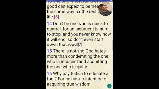 Proverbs 17 - The Passion Translation (Read Along)