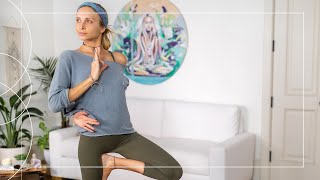 20 Min Yoga For Strength, Flexibility, & Balance | Gracefully Find Your Centre ➤ Day 6