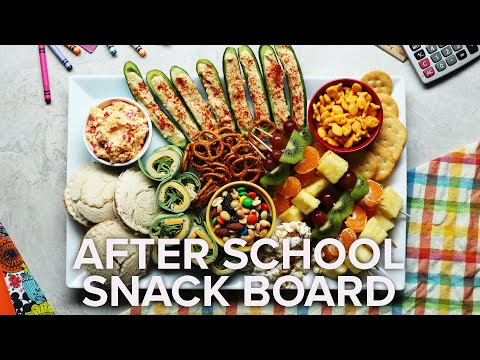 Recipe for Back-To-School Snack Board from Tasty