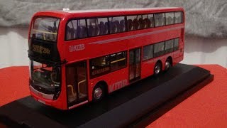 80M Bus Model KMB2018001 | Alexander-Dennis Enviro 500 Facelift | KMB Red | 1:76 Scale | Review | HD