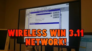 RetroTutorial: DOS 6.22 and Windows 3.11 for Workgroups: Wireless Network!