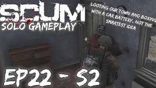 Scum - Solo Game Play - Ep22 - S2 - Boxing with a Car Battery is not a good Idea