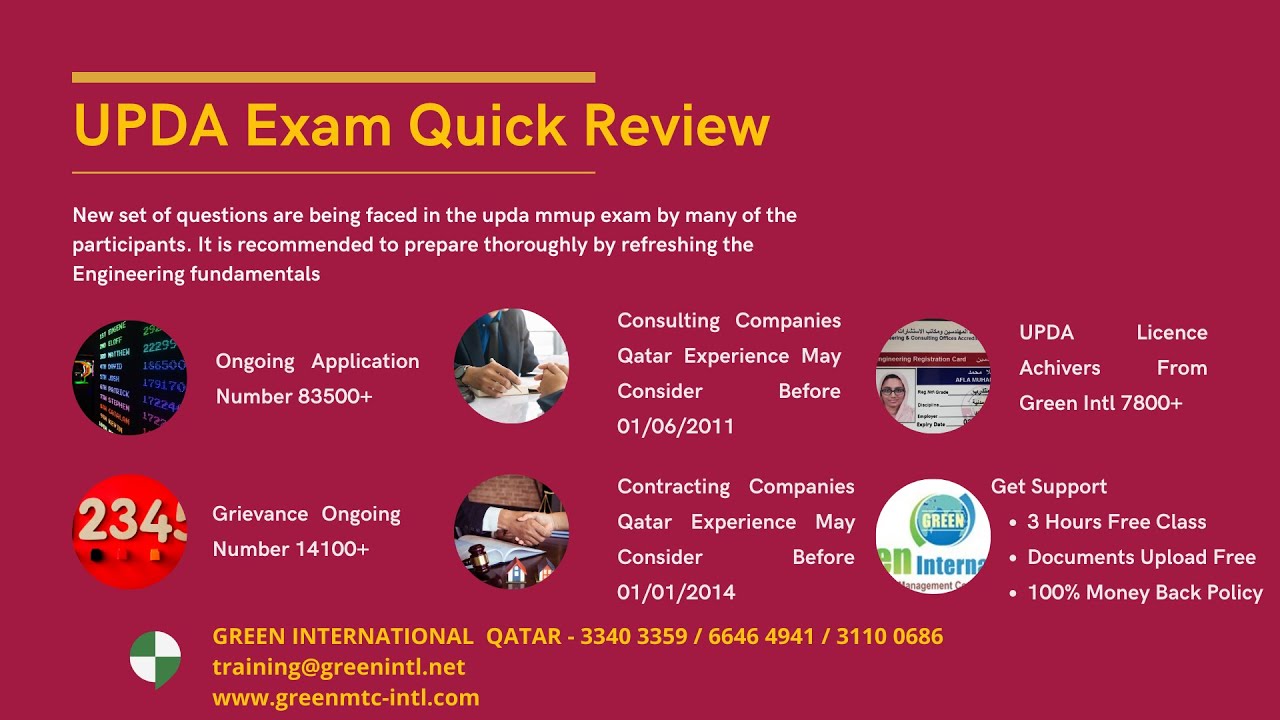 UPDA MMUP Certification Qatar | UPDA Qatar Registration | MMUP Qatar ...