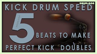 Faster Kick Drum Doubles Lesson | Slide Technique | Drum Dog