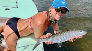 INSHORE Slam - Bonefish, Tarpon & Permit fishing