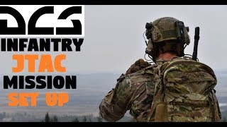 DCS Mission Editor | Setting up an Infantry JTAC Mission [Tutorial]