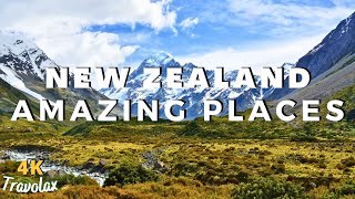 12 Best Places to Visit in New Zealand - 4K Travel Guide Video