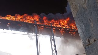 GLB DIST:FIRE CAUGHT IN ACC CEMENT FACTORY WADI