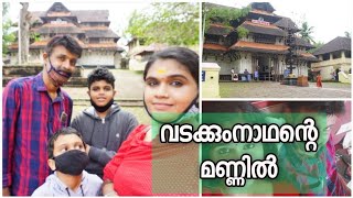 വടക്കുംനാഥന്റെ മണ്ണിൽ|Vadakkumnathan Temple Visit|Vlogs With Hima