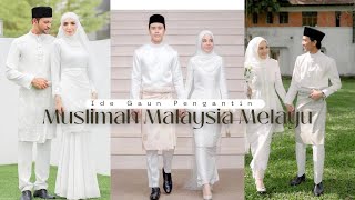 Rekomendasi Ide Gaun Pengantin Muslimah Ala Malaysia Malaysia Simpel