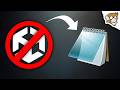 I QUIT Unity! Notepad is my new Game Engine! [APRIL FOOLS 2026]