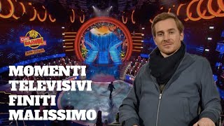 Momenti televisivi finiti malissimo