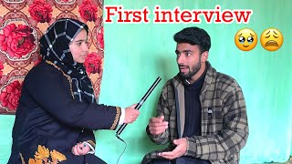 My first interview 🥺 how social media changed my life | Kupwara ka first Vlogger