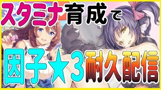 【ウマ娘】無課金でスタミナ育成！星３因子目指して耐久配信！【プリティーダービー】【新人Vtuber 】【URA Aランク育成】