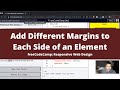 Add Different Margins to Each Side of an Element (Basic CSS) freeCodeCamp tutorial