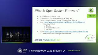 Intro to Open System Firmware OSF at OCP